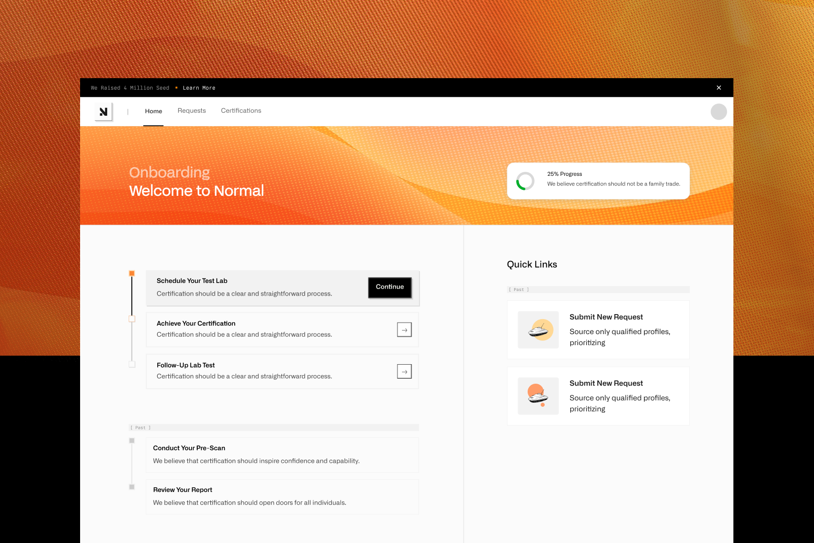 Dashboard UI